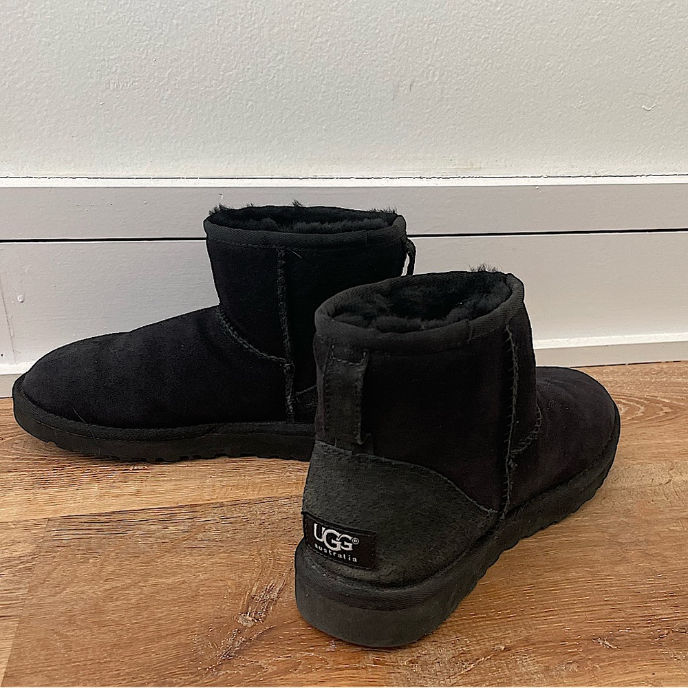 Ugg Mini Boots Size 5 Black